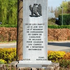 Stèle au 5e régiment de cuirassiers