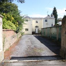 Regent Cottage With Boundary Wall And Gate Piers