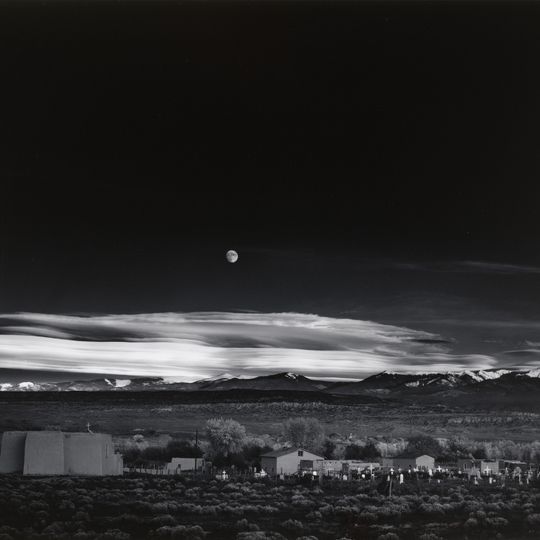 Moonrise, Hernandez, New Mexico
