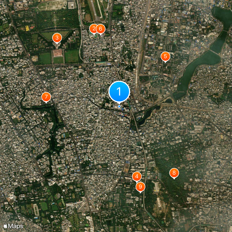 Bashundhara City Map