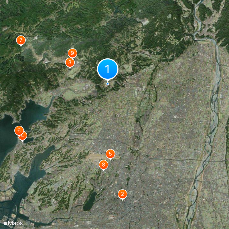 Hamamatsu University Map