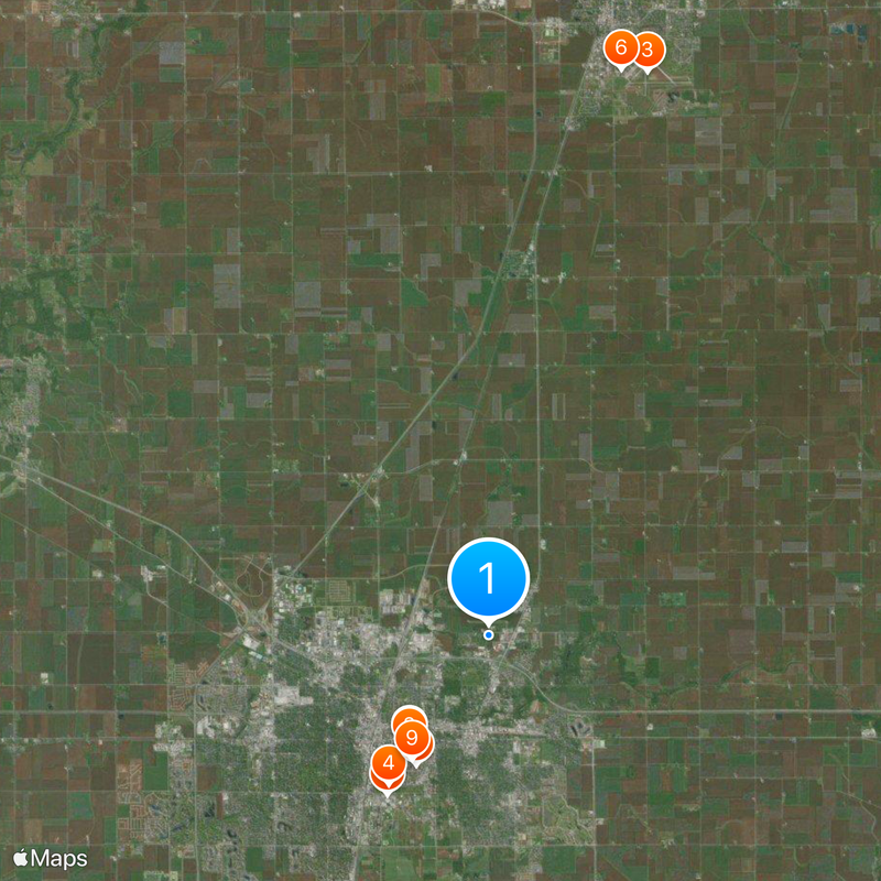 Champaign County Map