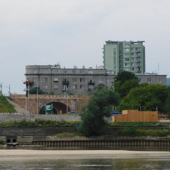 Wiadukt do Mostu Poniatowskiego