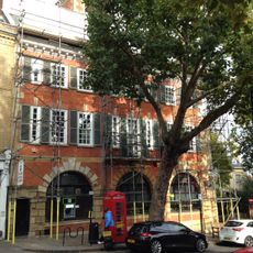 Lloyds Bank Numbers 1 And 3 With Railings And Gates To South