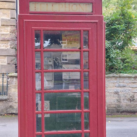 K6 Telephone Kiosk Outside Wesleyan Methodist Chapel