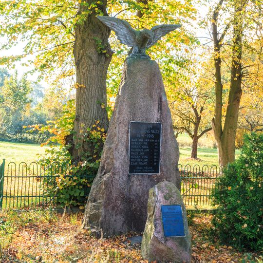 Pomníky padlým v první a druhé světové válce v Mělicích