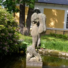 Sculpture at Kozel Castle