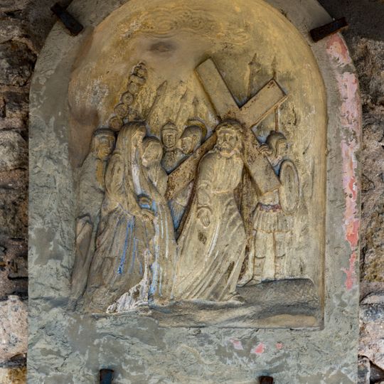 Kreuzwegstation Nähe Untere Semel in Eibelstadt