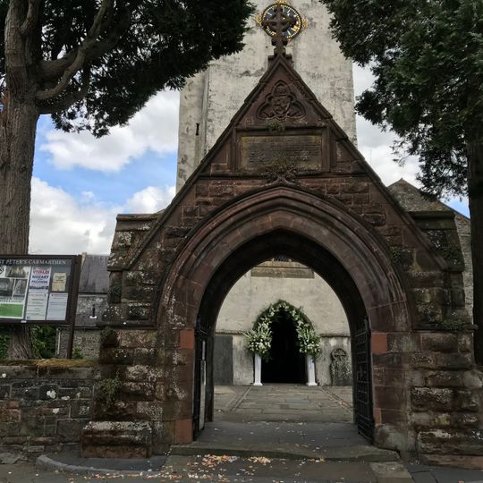 Lychgate to St Peter's Churchyard