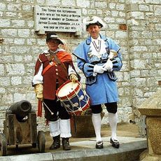 Two Cannons Approximately One Metre To The North East Of St Leonards Tower