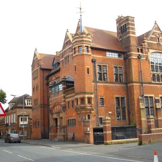 Victoria Institute With Attached Wall, Piers And Gates