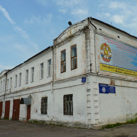 Здание пожарного депо