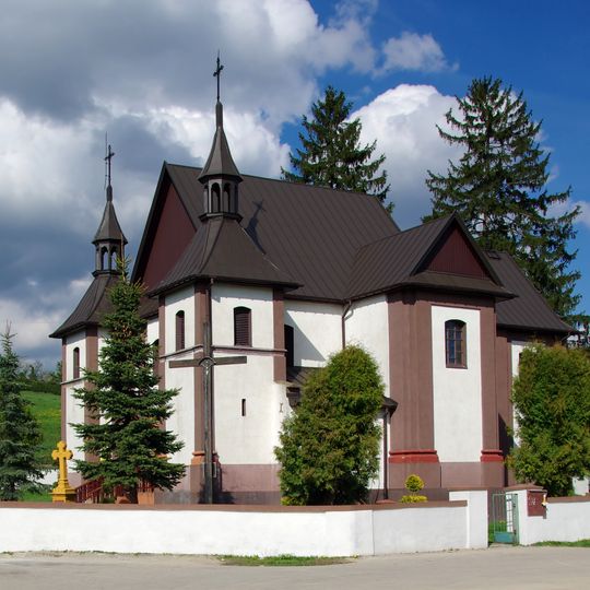 Saint Barbara church in Mychów