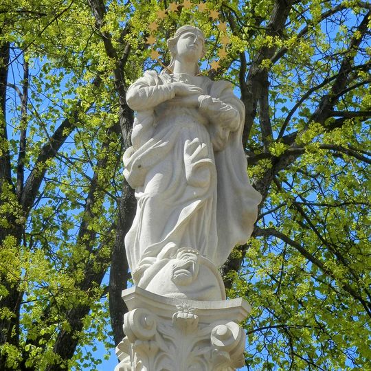 Mariánsky stĺp, socha I.