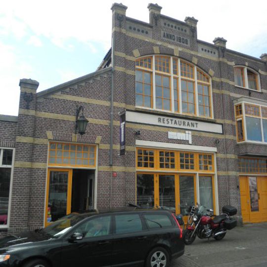Voormalige kolenloods in art nouveau-trant