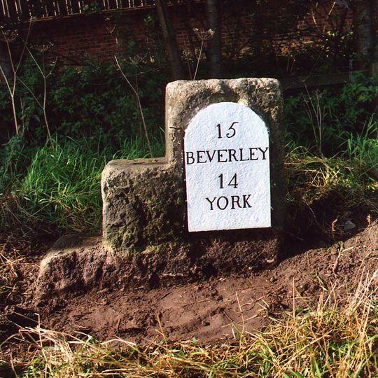 Milestone And Mounting Block About 75 Metres South-East Of Southmoor House