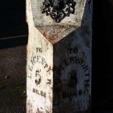Milepost About 30 Metres South Of The Elms
