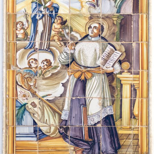 Ceramic panel of Saint Peter Pascual