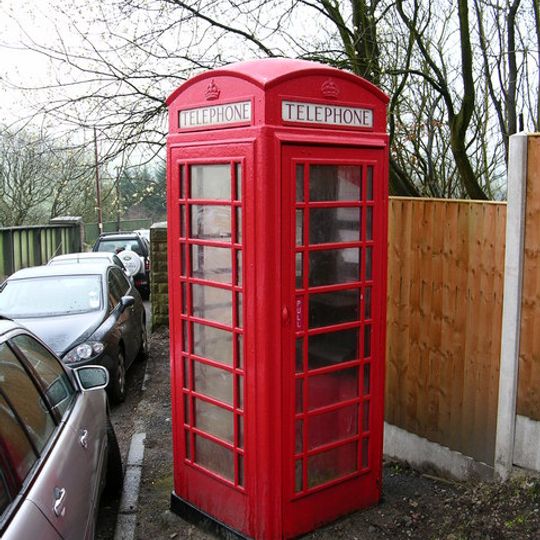 K6 Telephone Kiosk Outside Entwistle Station