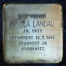 Stolperstein dedicated to Gisela Landau