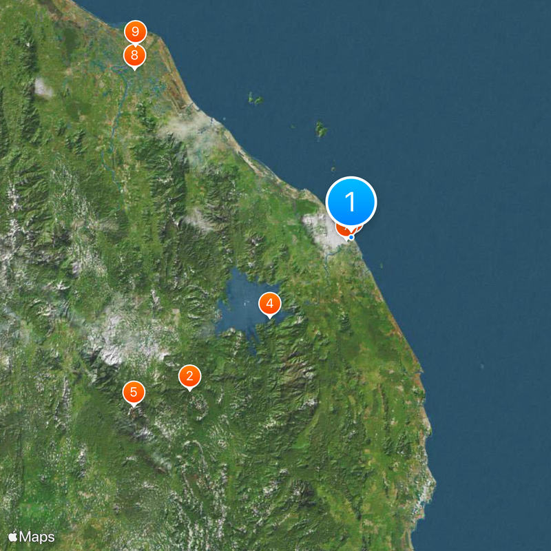 Kuala Terenggan Mapa