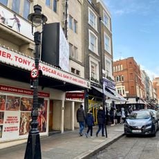 7 Lampstandards Numbered 1 To 7 (Consecutive)