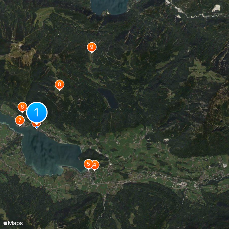 St. Wolfgang im Salzkammergut Karte