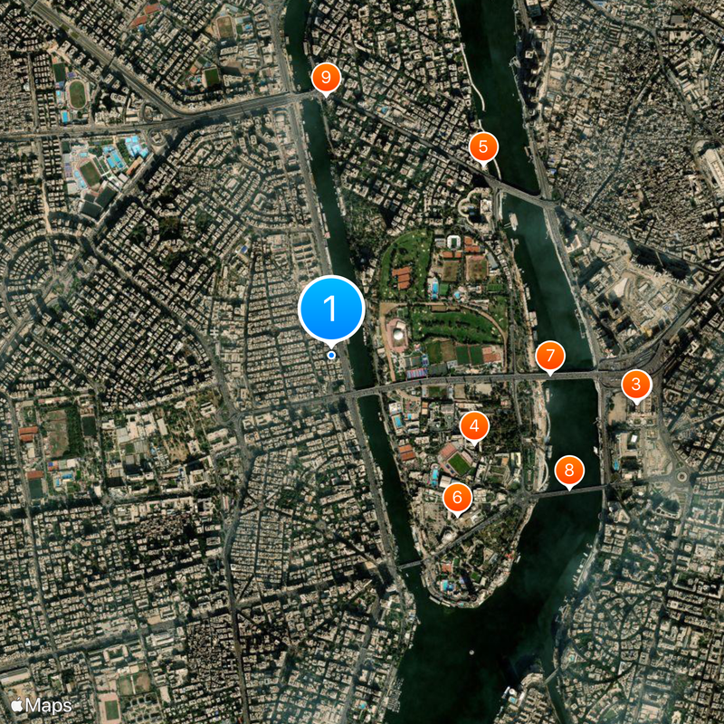 Egypt Eyalet Map