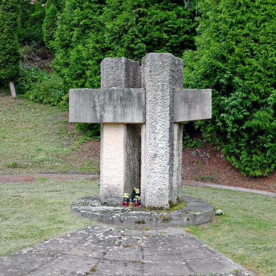 World War II memorial in Jáchymov