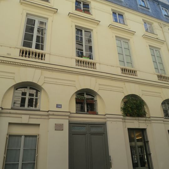 34 rue de Montpensier, Paris