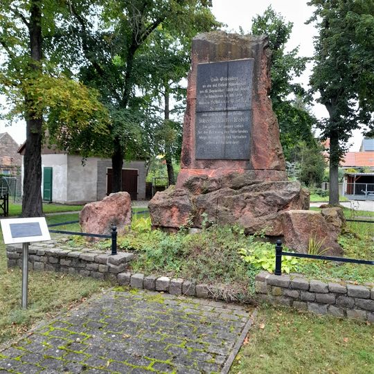 Gedenkstein Friedensdorf