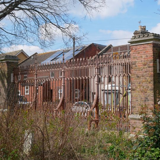 Boundary Wall And Railings On North Side And In North West Corner Of West Norwood Memorial Park