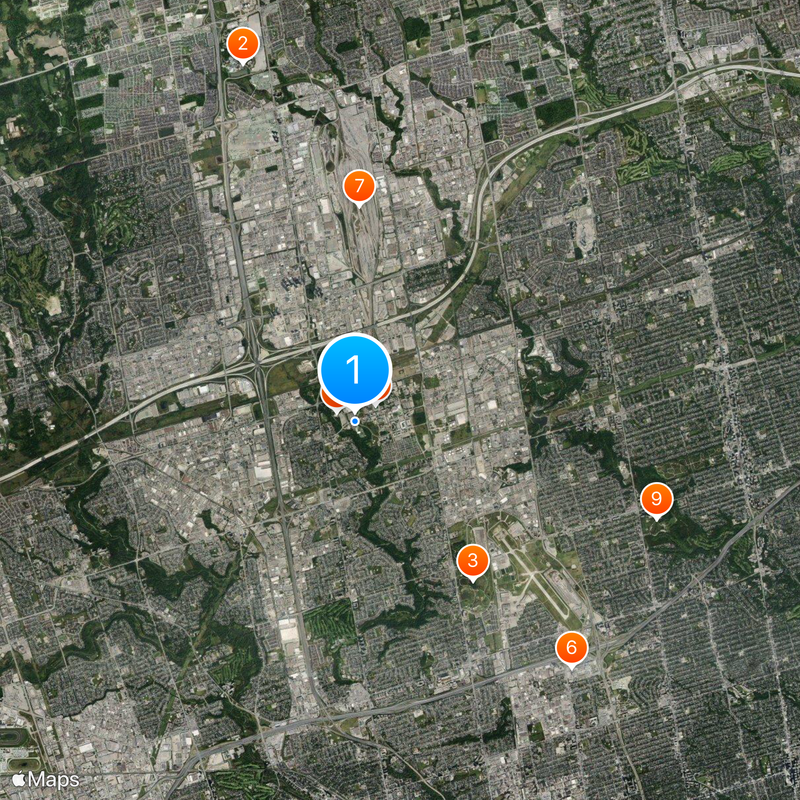 Sobeys Stadium Map