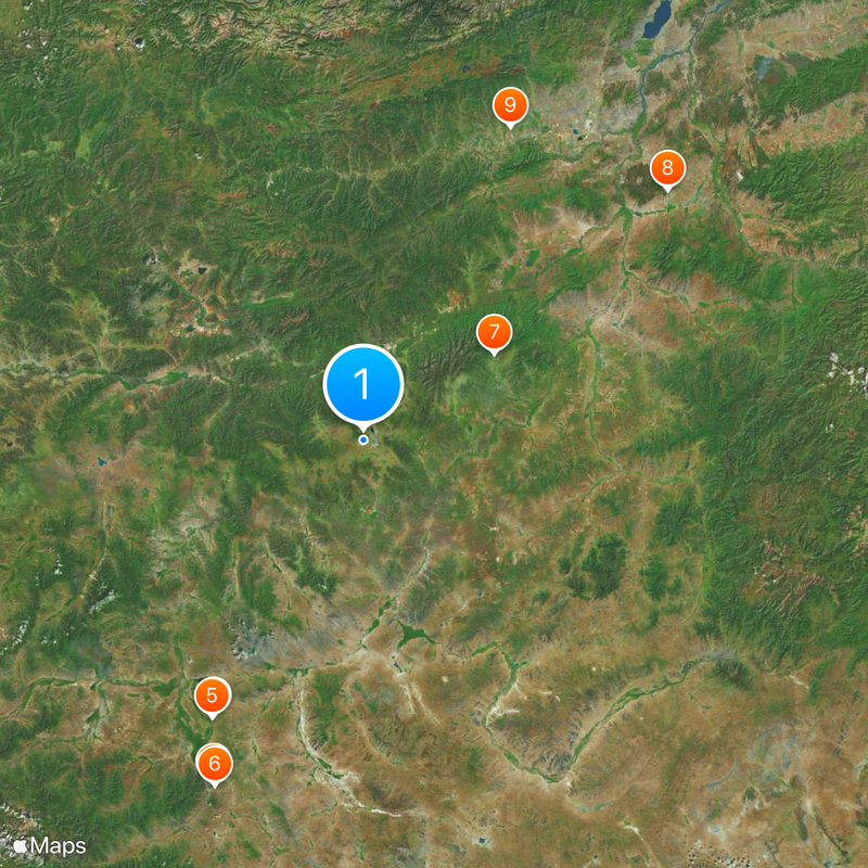 Erdenet Map