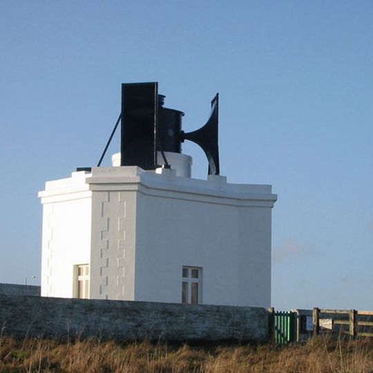 Souter Point Lighthouse Foghorn To East Of Lighthouse And Steps And Walls To East Of Lighthouse