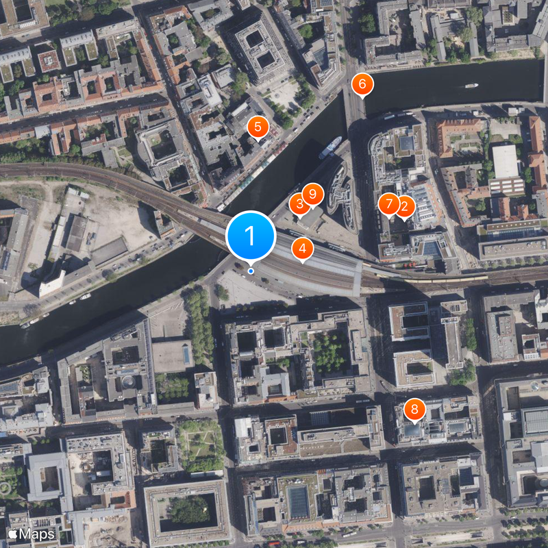 Berlin S-Bahn Map