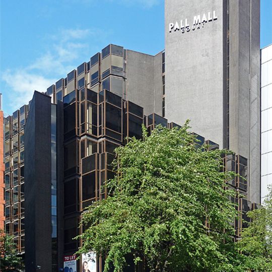 Pall Mall Court, Including Raised Piazza And Podium To The West Side