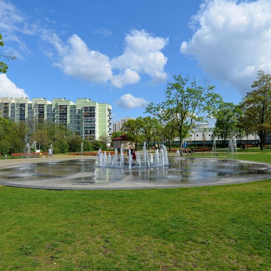 Znicza Park in Warsaw