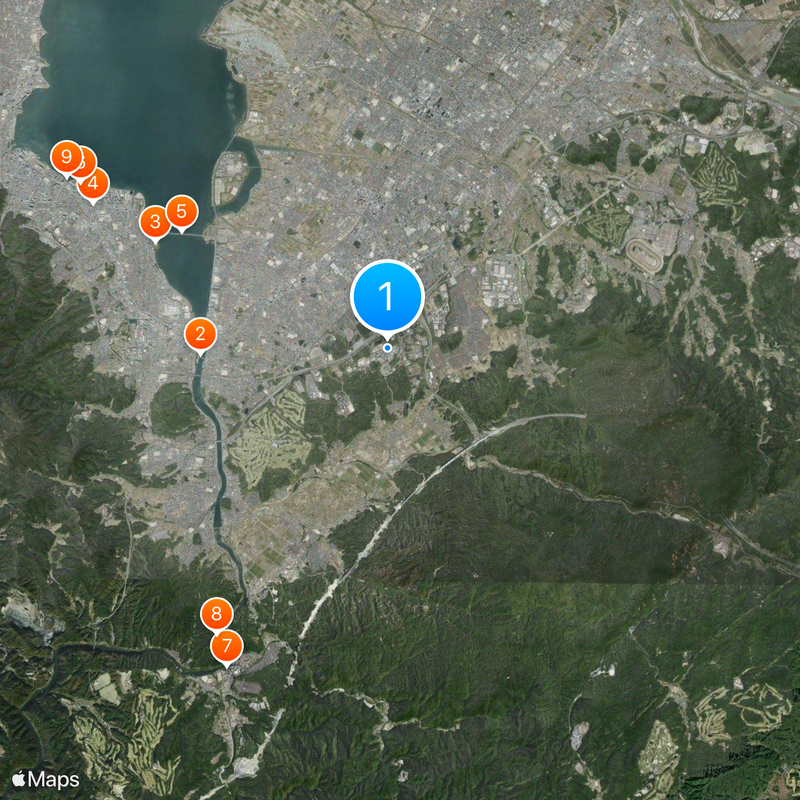 Shiga University of Medical Science Map