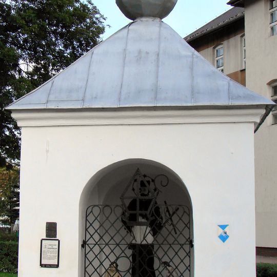 Saint John of Nepomuk shrine in Muszyna
