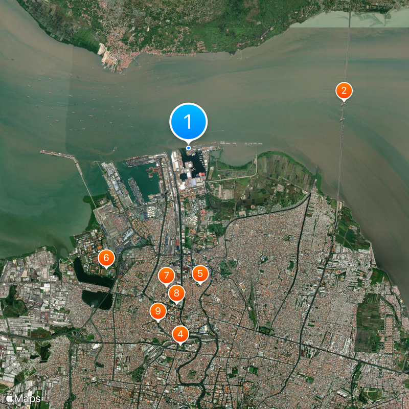 Jalesveva Jayamahe Monument Map