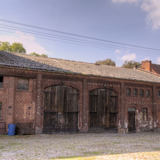 Garaż pługów parowych