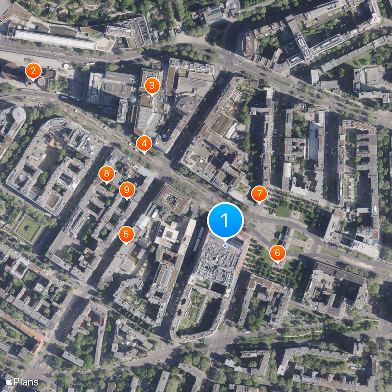 Kaufhaus des Westens Mapa