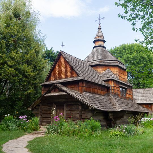 Saint Michael church from Zelene
