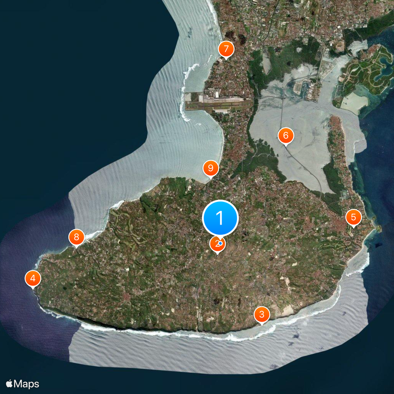 Garuda Wisnu Kencana Karte