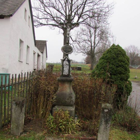 Kříž na severním okraji Ctiboře