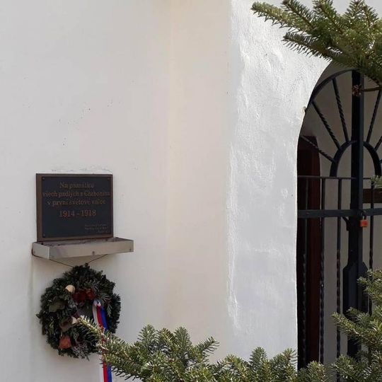 Pomník padlým v Chrboníně