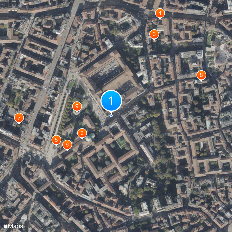 Université catholique du Sacré-Cœur Carte