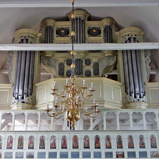 Schnitger organ in St. Bartholomäuskirche