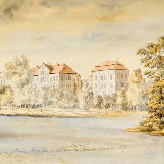 Палаца-паркавы ансабль, Обрын